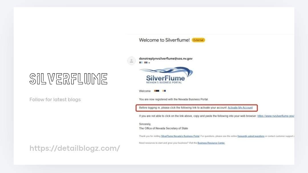 SilverFlume business portal 